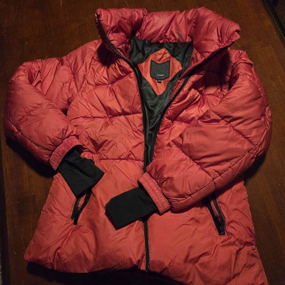 Steve Madden Red and Black Jacket